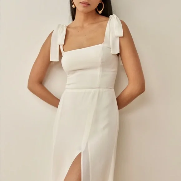 Reformation | Dresses | Reformation Twilight Dress Ivory | Poshmark